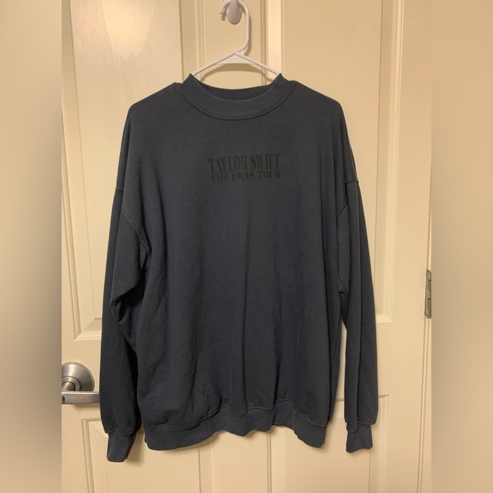Taylor Swift Eras Tour Blue Crewneck Sweatshirt